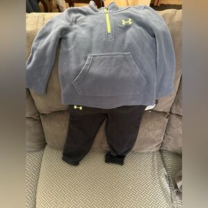 Under Armour Kids Sweatshirt & Black Joggers